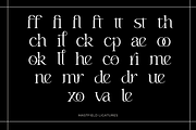 Mastfield - Modern Display Font, a Symbol Font by Sronstudio (Thumbnail 16 of 18)