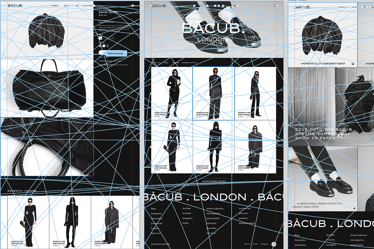 BÀCUB LONDON. E.Commerce UI Kit, an UI Kit Template by Pixflow (Photo 4 of 4)