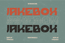JAKEBOX - Retro Display Font