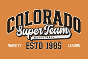 Chicago Athlete a Retro Sporty Font, a Slab Serif Font by Blankids Studio (Thumbnail 4 of 14)