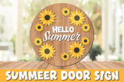 Hello Summer Doog Sign SVG PNG, an Object Graphic by EllaMaiyaali (Thumbnail 1 of 3)