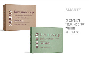 Box Mockup 100x80x28