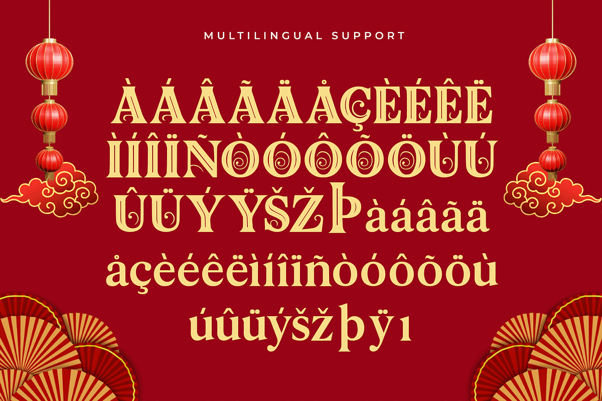 Golden Horse – Modern ChineseNewYear, a Handwritten Font by overlaytemplates (Photo 5 of 5)
