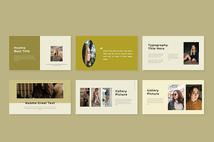 Husma Keynote Template