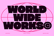 Aigon - Bold Display Font, a Sans Serif Font by limitype (Thumbnail 2 of 14)