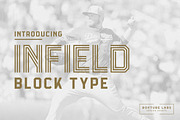 Infield - Display Font, a Sans Serif Font by BoxTube Labs (Thumbnail 1 of 7)
