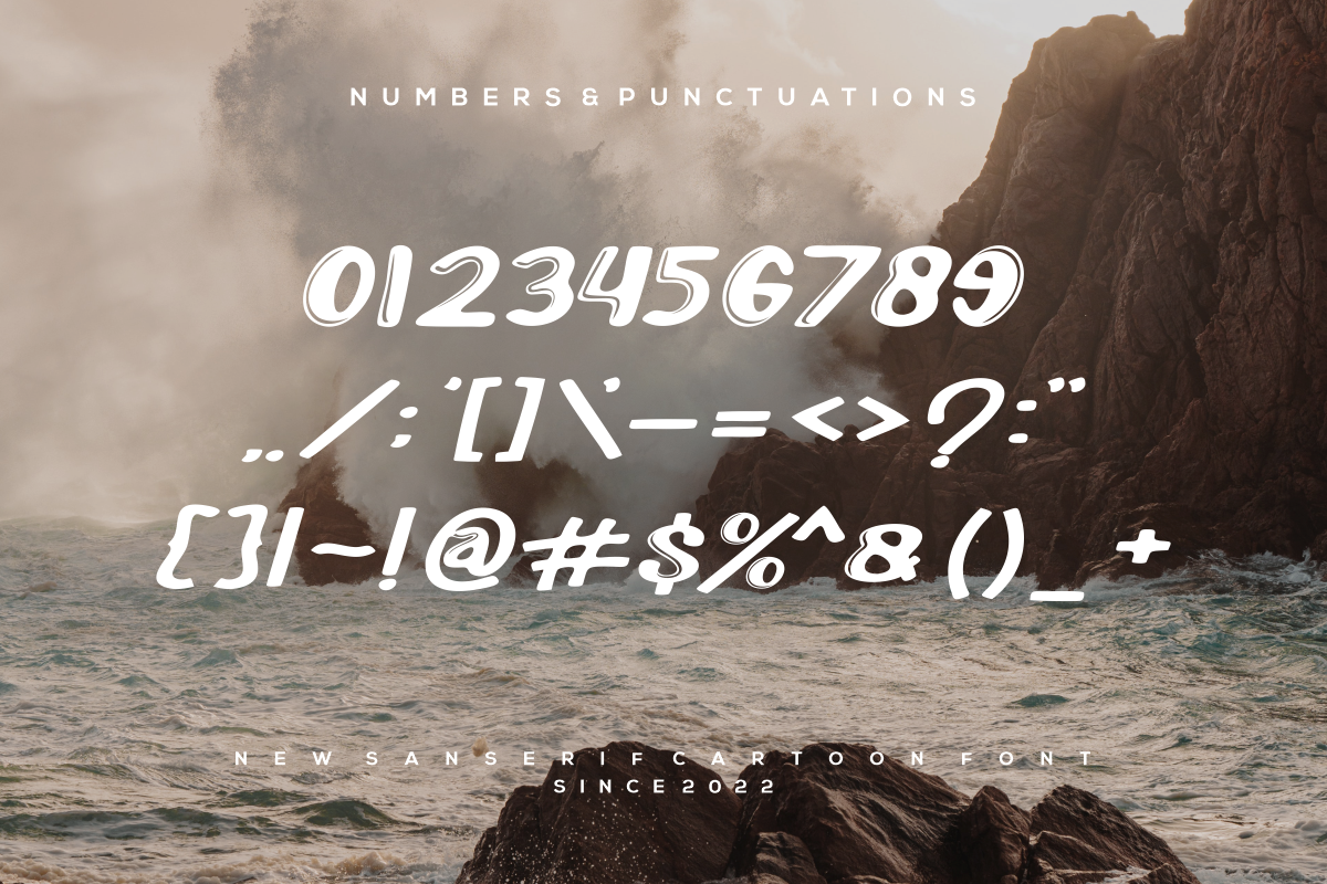 AntiGalau, a Font by puji_hartono (Photo 4 of 5)