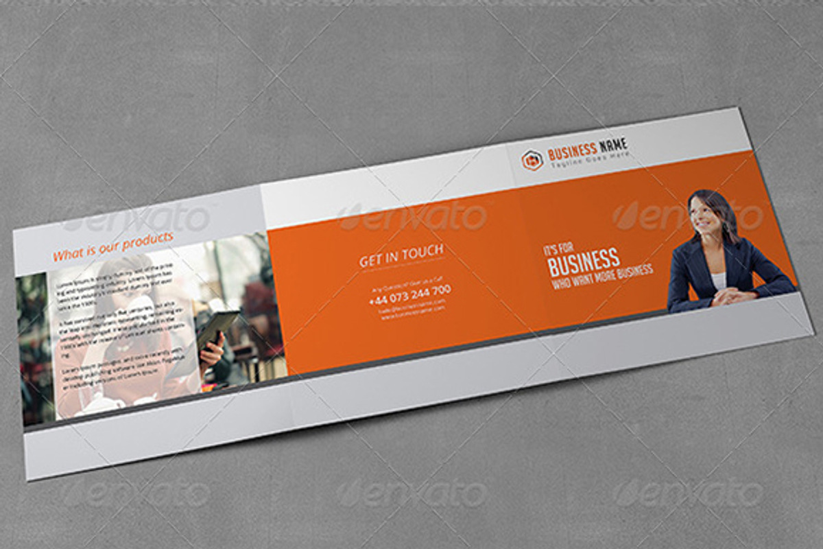 Square Trifold Brochure, a Brochure Template by moinkhanuy (Photo 4 of 4)