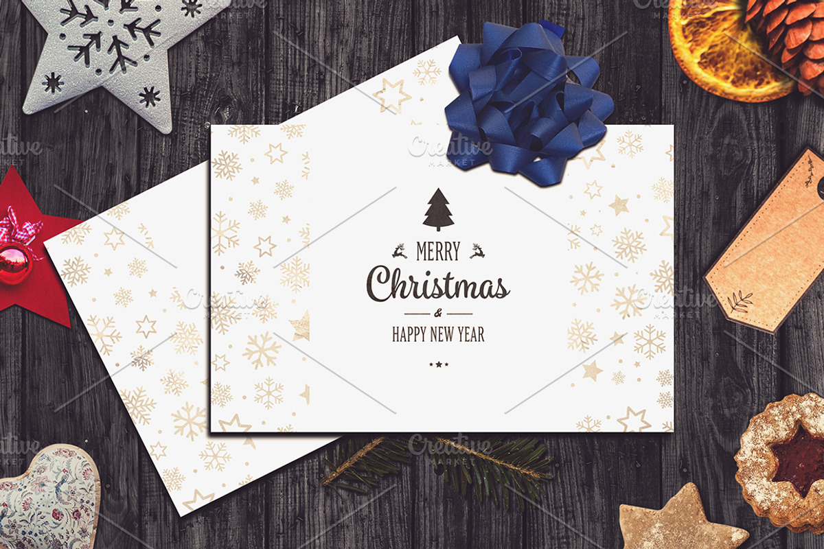 Christmas Scene and Mock-up Creator, a Product Mockup by relineo.mock-ups (Photo 5 of 8)