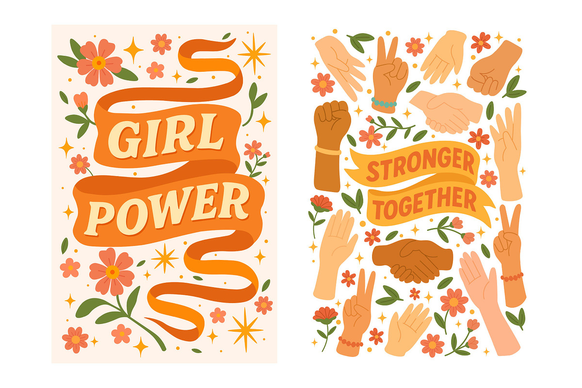Girl Power, a Person Illustration by ananastya (Photo 6 of 7)