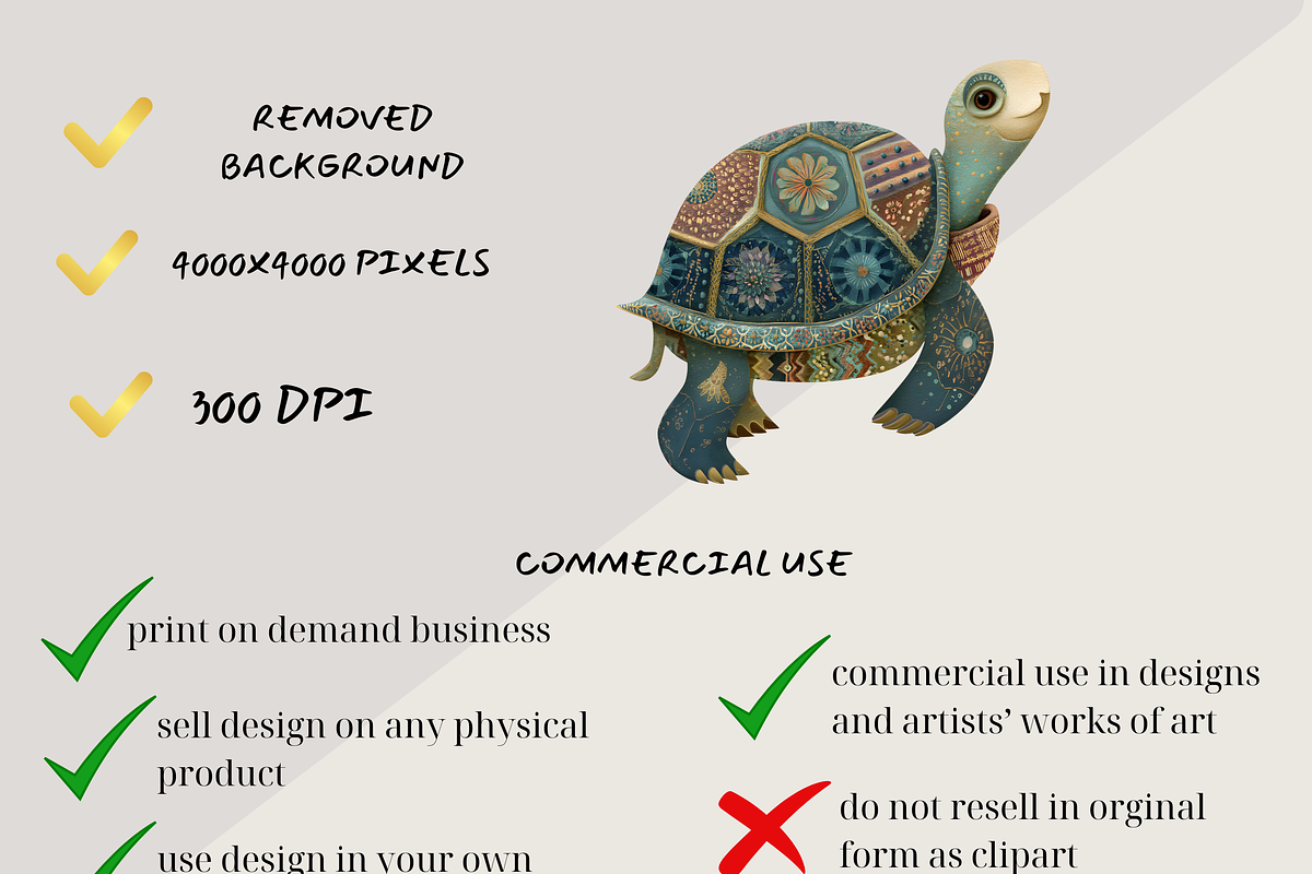 MY FOLK ART POND CLIPART PACK, an Animal Illustration by Daring Digies (Photo 6 of 8)