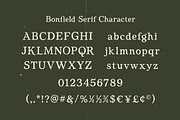 Bonfield – Modern Vintage Duo Font, a Serif Font by Honestype (Thumbnail 11 of 12)