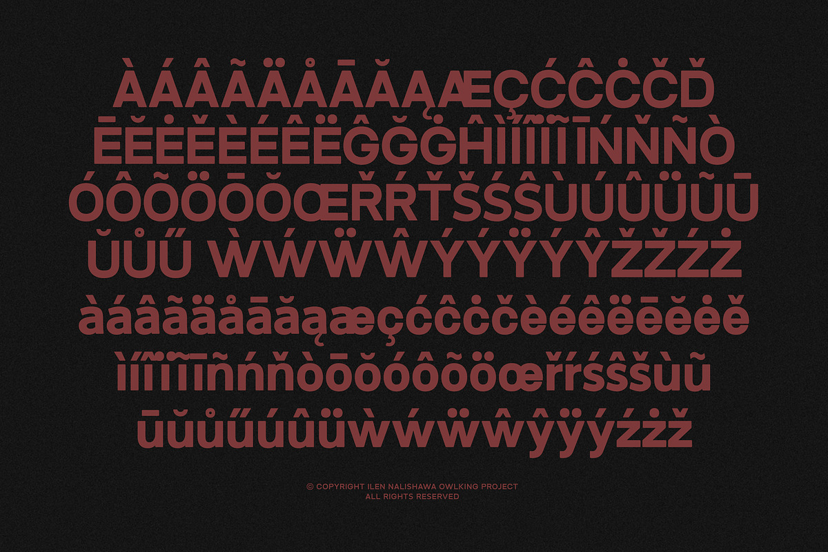 Mickir, a Sans Serif Font by OWL KING (Photo 8 of 8)
