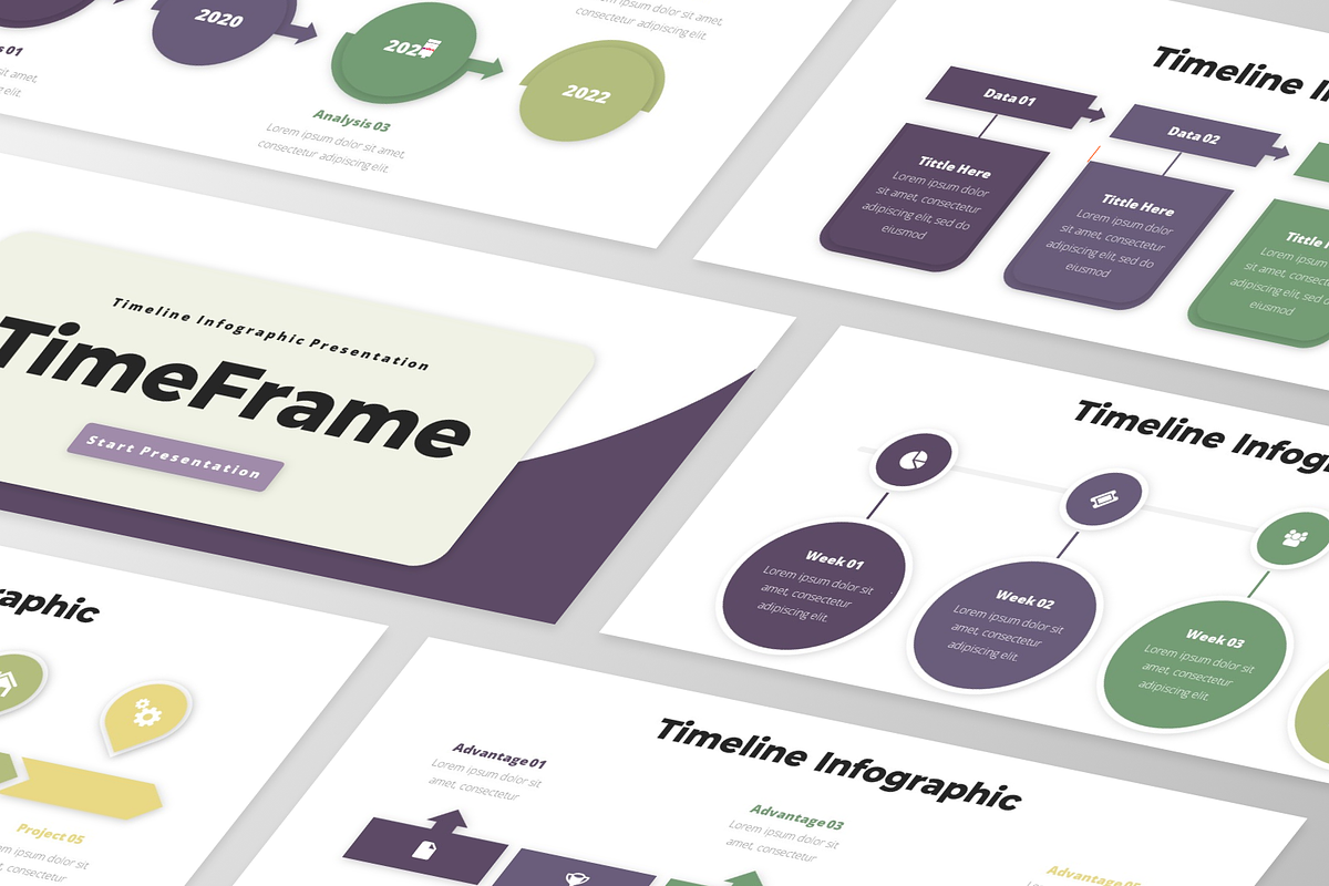 TimeFrame - Infographic Google Slide, a Presentation Template by GraphauseProject (Photo 4 of 6)