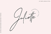 Juliette | Natural Signature Font, a Script Font by Ardana Creative (Thumbnail 1 of 12)