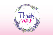 Lavender Wreath Vector Elements, an Illustration by audeemirza (Thumbnail 4 of 5)