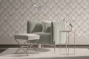 Coquette Bows & Rococo Pattern, a Wallpaper Graphic by Yello_illustration (Thumbnail 7 of 16)