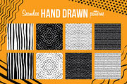 Seamless hand drawn patterns, a Pattern Graphic by The Odd Seed (Thumbnail 8 of 8)