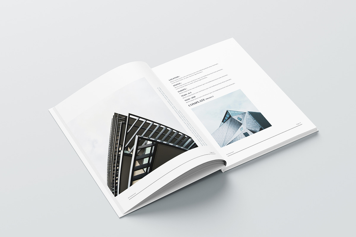 QUATER | Architecture Portfolio, a Brochure Template by obayes (Photo 12 of 18)