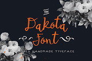 Dakota Font + Bonus, a Script Font by Noe Araujo (Thumbnail 1 of 4)