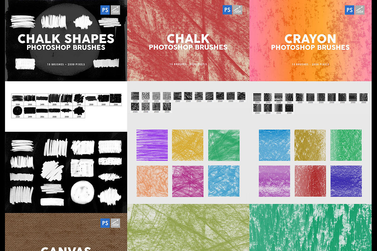 5600 Photoshop Brushes Bundle, a Brush Add-On by ArtistMef (Photo 36 of 48)