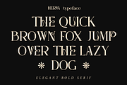Herva - Decorative Elegant Serif, a Serif Font by Pandeka Studio (Thumbnail 3 of 12)
