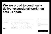 Minimal Design Agency Template, an UI Kit Template by dumitrasconiu.design (Thumbnail 4 of 5)
