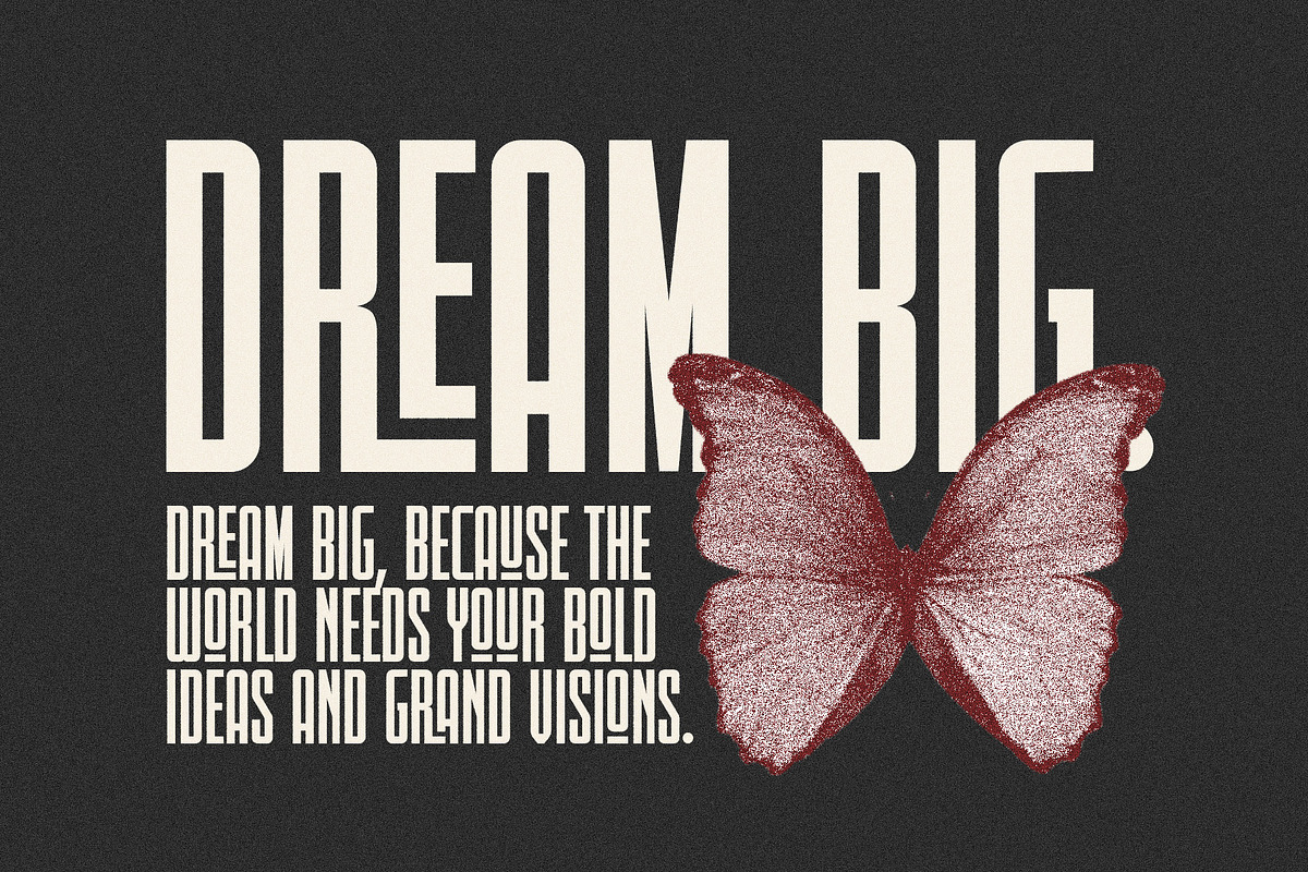 Lucky Charm Modern Ligature Sans, a Sans Serif Font by Perfectype (Photo 5 of 8)