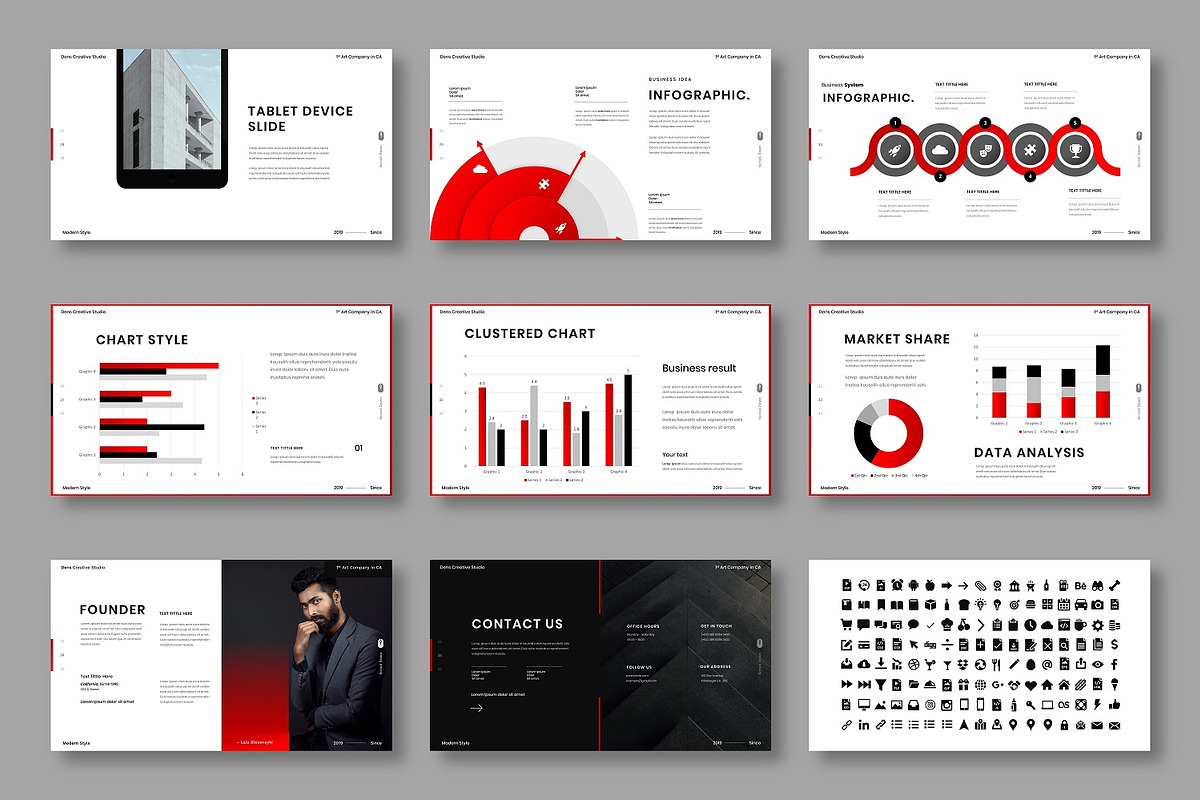 Kinda - Business Google Slide Templa, a Presentation Template by Dens Creative Studio (Photo 5 of 6)