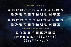 Mars Landing - Futuristic Font