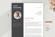 Resume Template Cv, a Resume Template by Estartshop (Thumbnail 4 of 8)