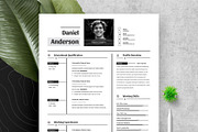 Resume Cv Template Word Apple Pages, a Resume Template by Tbunny (Thumbnail 4 of 6)