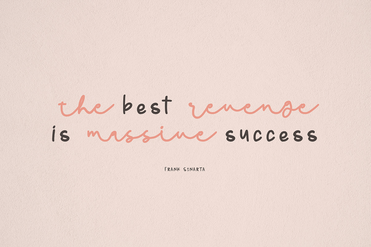 Brighter Sunshine| Quotable Font Duo, a Font by Analogous (Photo 3 of 13)