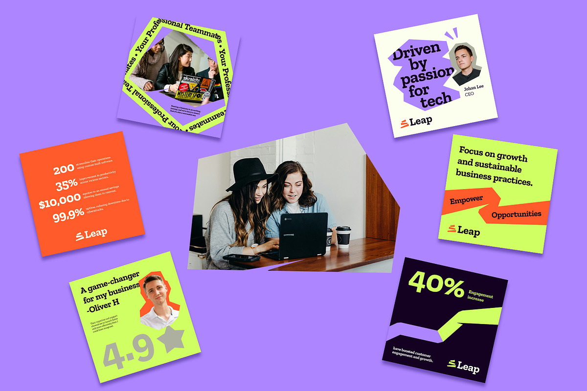 Creative Entrepreneur Instagram, a Social Media Template by Louds Studio (Photo 2 of 5)