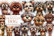 Frazzled Dog Clip Art, an Illustration by Designworld (Thumbnail 1 of 6)