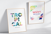 Abstract Blossom Cut Shapes, a Social Media Template by Promo Graphics (Thumbnail 5 of 5)