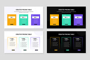 Pricing Table Set Layout, a Stationery Template by ContestDesign (Thumbnail 3 of 3)
