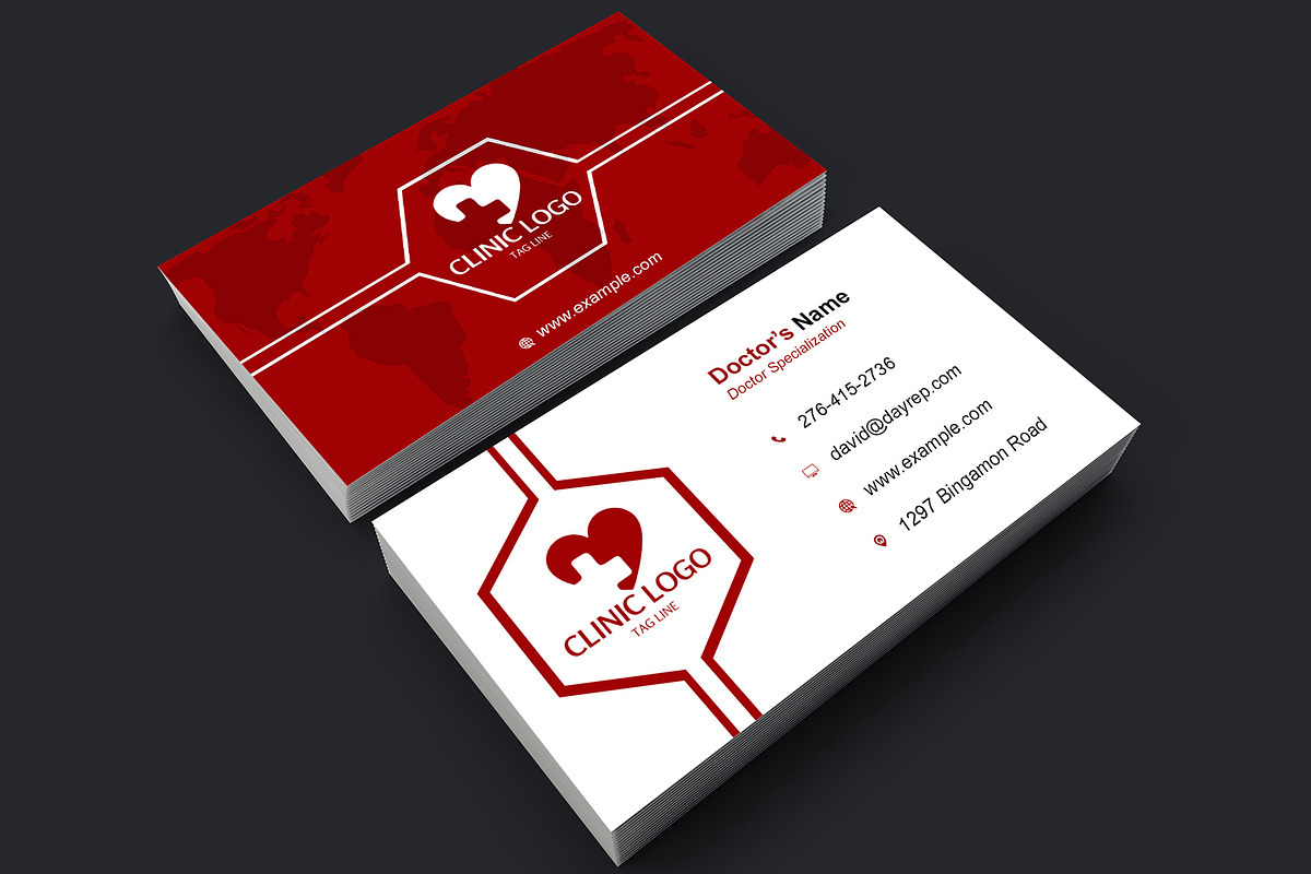 Professional Visiting Card Template preview 4