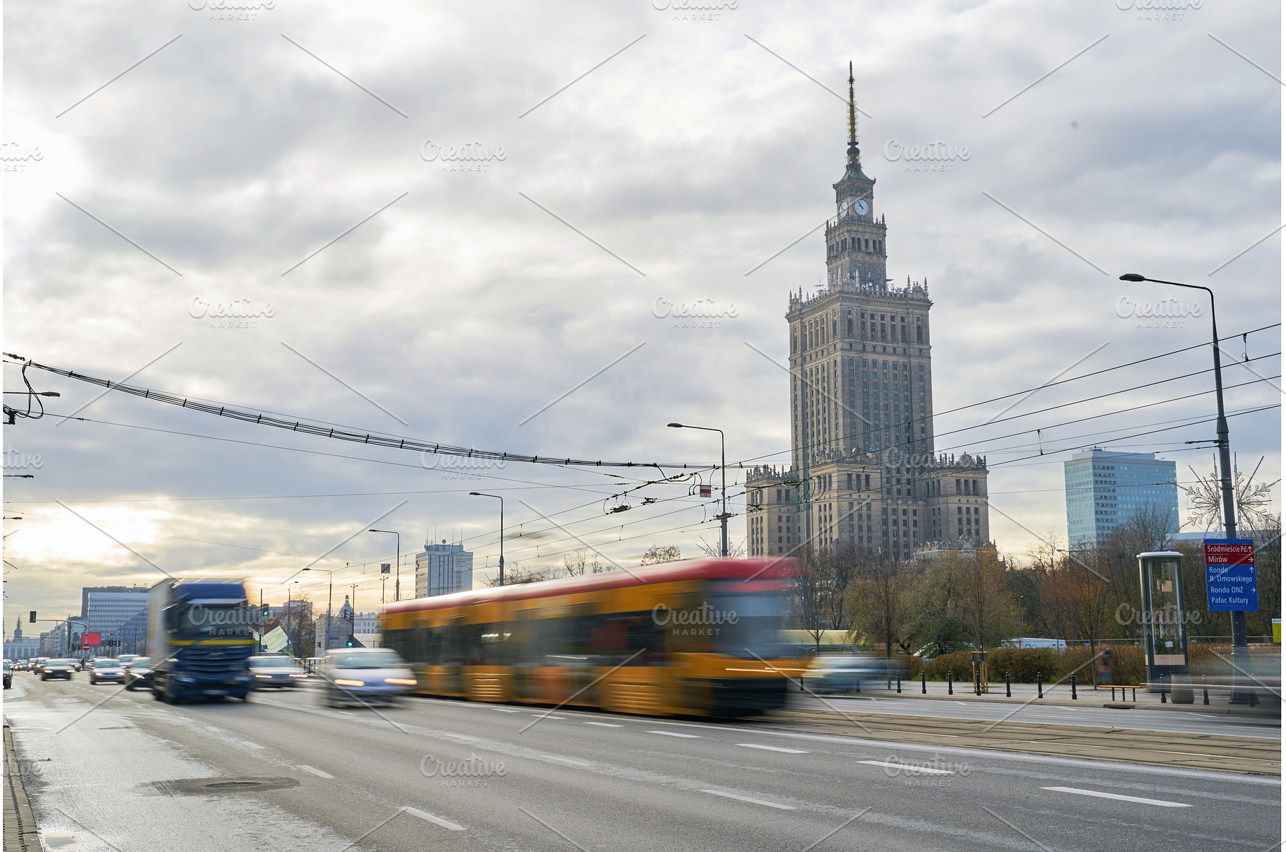 High traffic near in city center of, an Architecture Photo by Oleksandr Berezko