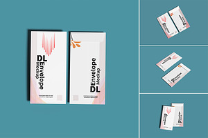 Dl Envelope Mockup