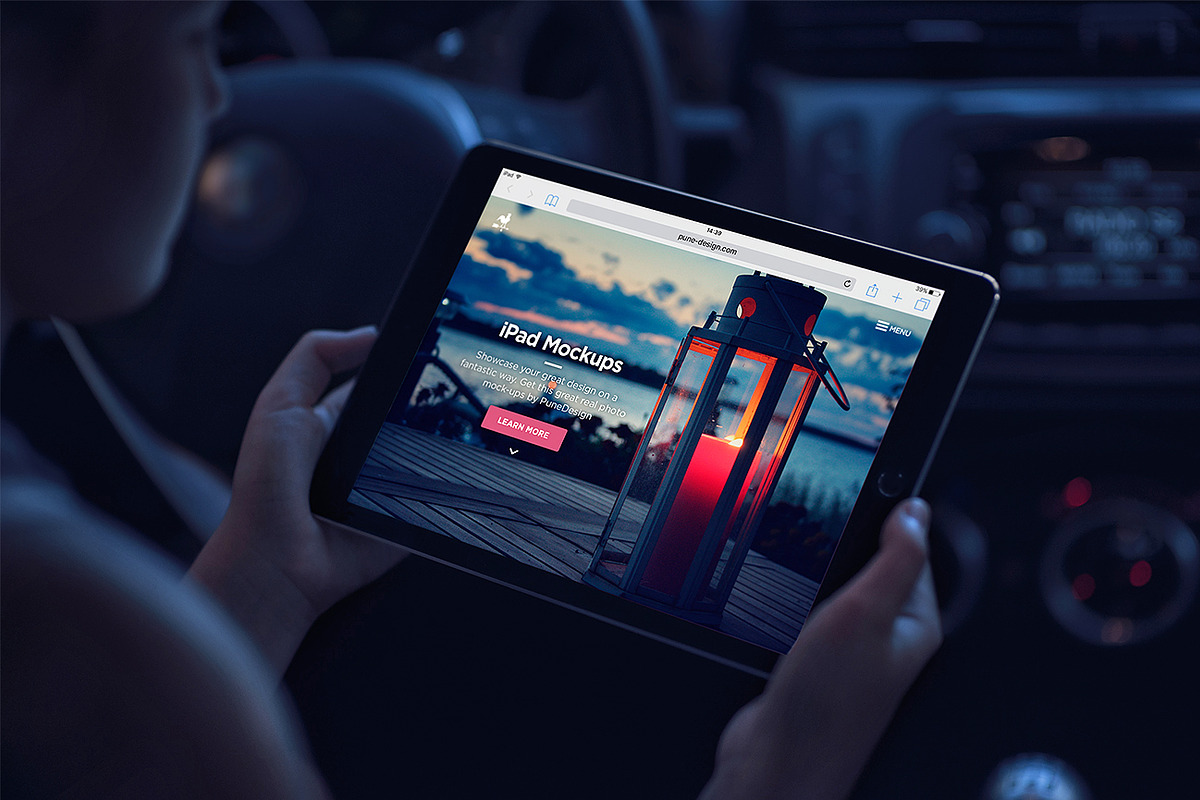 iPad Mock-Ups, an iPhone Mockup by PuneDesign (Photo 1 of 5)