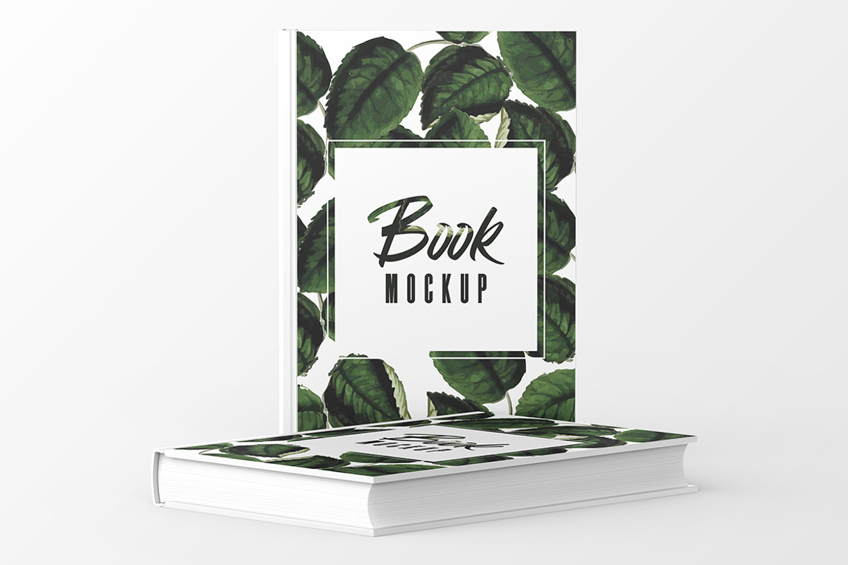 Book Mockup Set, a Print Template by UnicDesign (Photo 5 of 6)