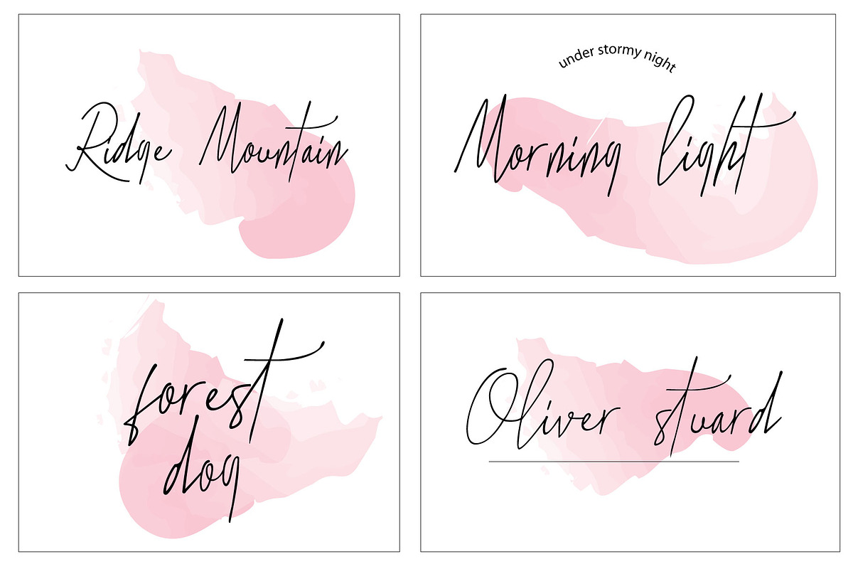 The Standing Still, a Script Font by Gittype (Photo 3 of 12)