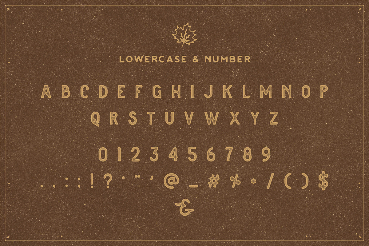 The Brewski - Textured Typeface preview 8