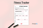 Fitness Tracker Checklist PDF, a Print Template by Snapybiz (Thumbnail 5 of 10)