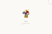 Wildflower Garden Folk Pack, an Object Illustration by Nutalin Art (Thumbnail 17 of 17)