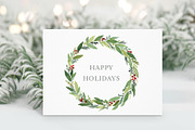 Christmas Holiday Wreaths, a Graphic by Lavender And Sea (Thumbnail 3 of 3)