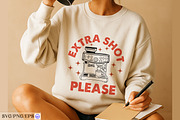 Extra Shot Please Coffee Hand-drawn, a Graphic by mh_arif (Thumbnail 3 of 4)