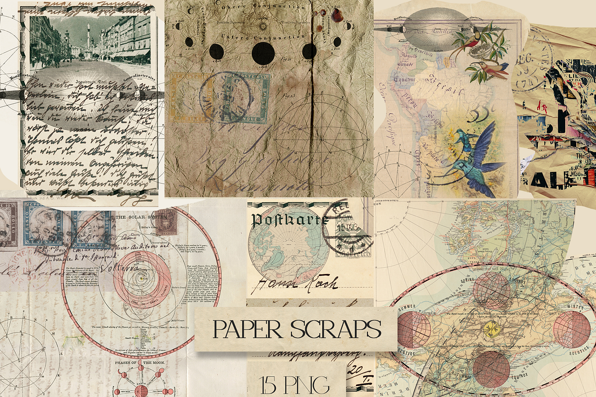 VINTAGE WOMEN COLLECTION | COLLAGES, an Object Graphic by Natali Batu (Photo 12 of 19)