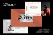 Wornout - Keynote Presentation, a Presentation Template by Creavora (Thumbnail 1 of 8)